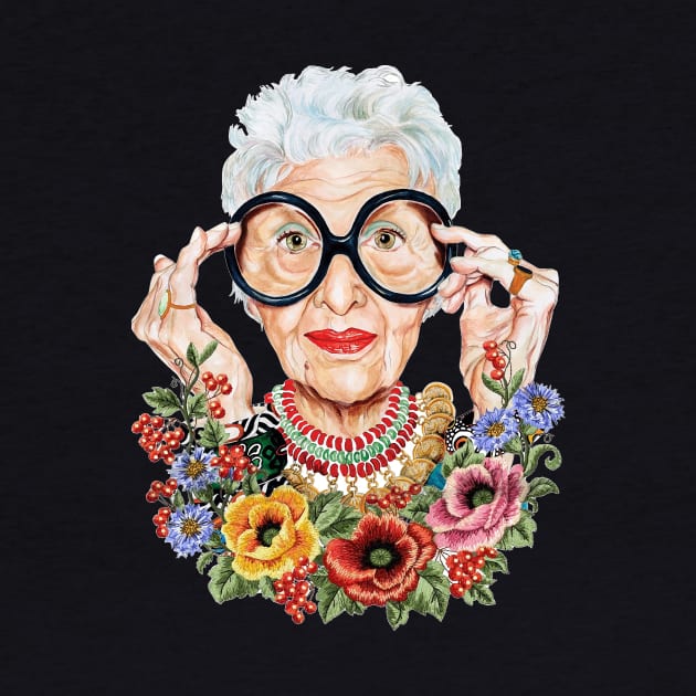 Iris Apfel fashion by The Prediksi 